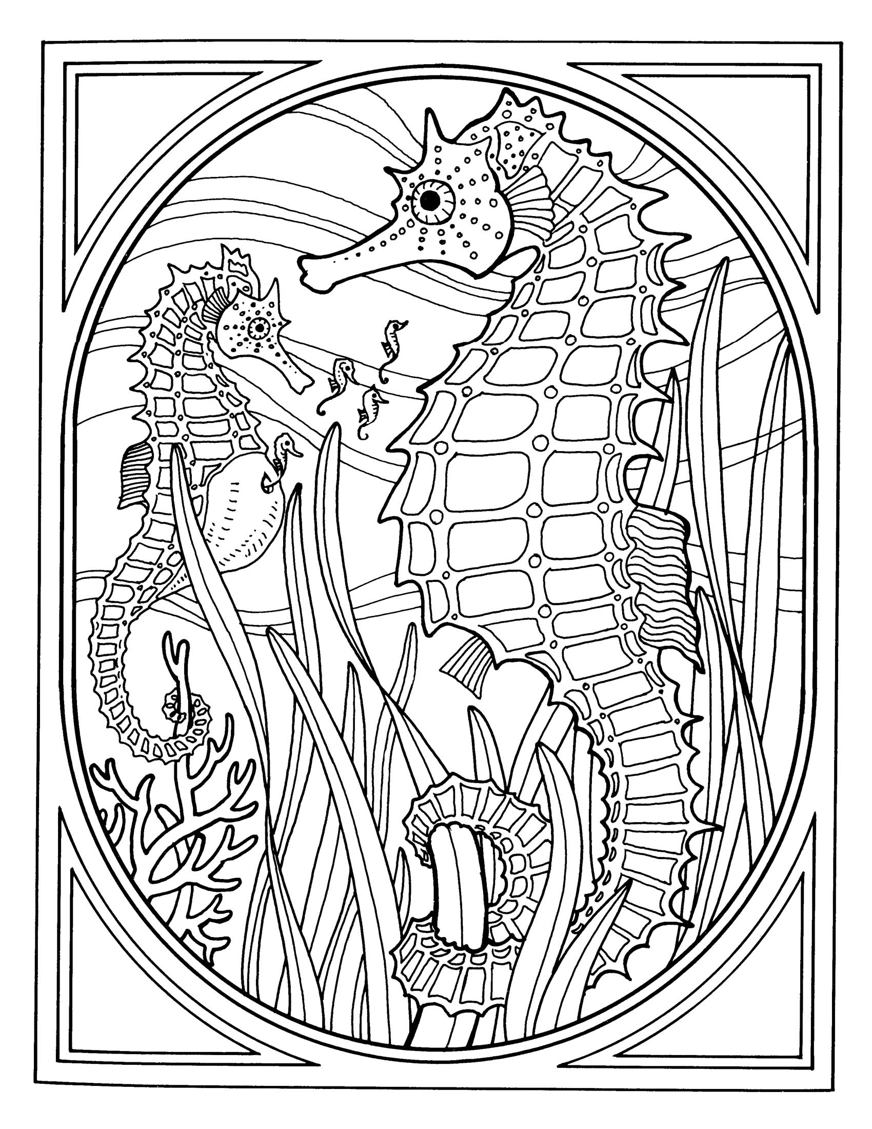 ocean coloring pages and older kids - photo #42