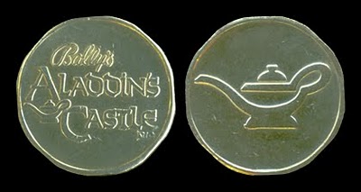 Bally's Aladdin's Castle arcade token