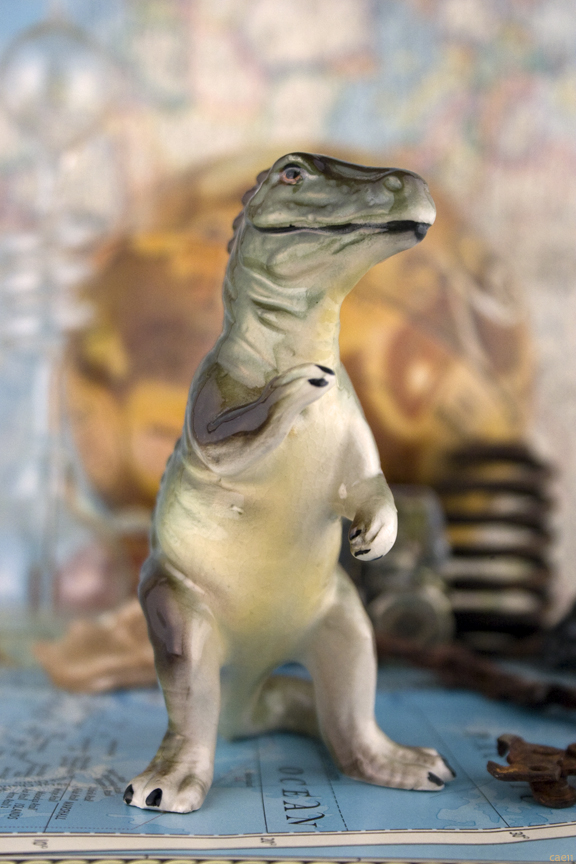 Ceramic Tyrannosaurus