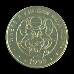 Chuck E. Cheese's arcade token