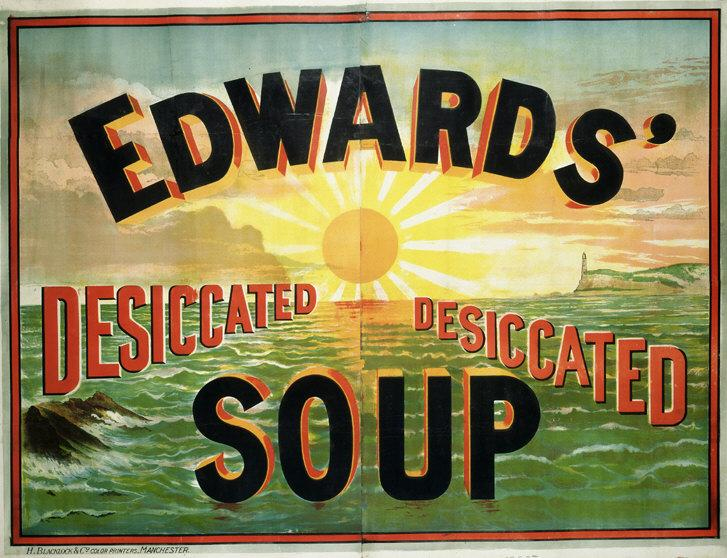 Edwards' Desiccated Soup Poster