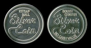 Kitsap/South Center Mall arcade token